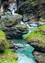 Liechtensteinklamm gorge (Austria) Royalty Free Stock Photo