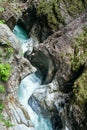 Liechtensteinklamm gorge (Austria) Royalty Free Stock Photo