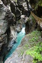 Liechtensteinklamm gorge (Austria) Royalty Free Stock Photo