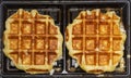 Liege Belgian Waffles with Pearl Sugar