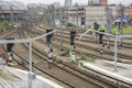 Liege-Guillemins railway station Royalty Free Stock Photo