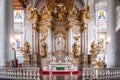 The Liepaja Holy Trinity Cathedral features the world`s largest mechanical organ which has never been reconstructed. Royalty Free Stock Photo