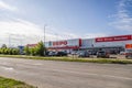 Liepaja , Latvia- July 7, 2023: Depo stores sell construction and finishing materials for home and garden