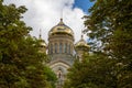 View of the Naval Cathedral Church of Saint Nicholas in Liepaja