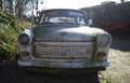 Old Trabant waiting for repair