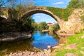 Lierganes Spain ancient roman bridge