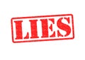 LIES Royalty Free Stock Photo