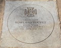 Lieutenant Rowland Bourke Victoria Cross Plaque in London, UK