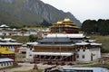 The life around Kirti Gompa Monastery in Langmusi, Amdo Tibet, C