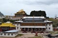 The life around Kirti Gompa Monastery in Langmusi, Amdo Tibet, C