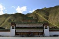 The life around Labrang in Xiahe, Amdo Tibet, China. Pilgrims ar