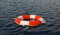 Safety equipment with lifebuoy. Royalty Free Stock Photo