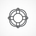 Life buoy icon Royalty Free Stock Photo