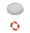 Life Buoy at parachute