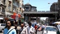 Life in a busy street in Mumba India