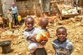Daily life of Children of Kibera Slum in Nairobi,Kenya