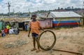 Daily life of Children of Kibera Slum in Nairobi,Kenya