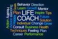 Life Coach Word Cloud