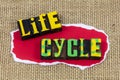 Life cycle growth development evolution young mature people