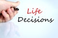 Life Decisions Concept Royalty Free Stock Photo