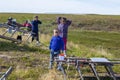 Life and everyday life of the small peoples of the north, the dwelling of the Nenets, the reindeer camp