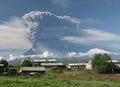 Life at the foot of the volcano