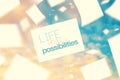 Life is Full of Possibilities Royalty Free Stock Photo