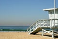 Life-guard cabin Royalty Free Stock Photo