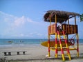 Life Guard Post At Beach Royalty Free Stock Photo
