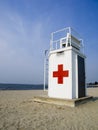 Life guard stand Royalty Free Stock Photo