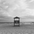 Life guard stand Royalty Free Stock Photo