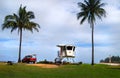 Life Guard Station Tower Beach Hawaii Kauai