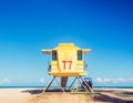 Life guard tower Royalty Free Stock Photo