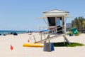 Life guard tower, Fort Lauderdale Royalty Free Stock Photo