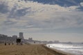 Life guard tower over sunset in Venice beach Los Angeles, California Royalty Free Stock Photo