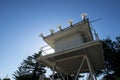 Life guard tower in Sydney Royalty Free Stock Photo