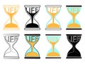 Life Hourglass colored