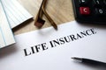 Life insurance document