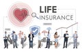Life Insurance Protection Beneficiary Safeguard Concept Royalty Free Stock Photo