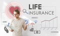 Life Insurance Protection Beneficiary Safeguard Concept Royalty Free Stock Photo