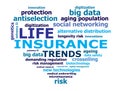 Life insurance trend words