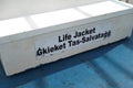 Life jackets storage box