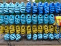 Life Jackets at Water Park