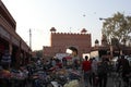 Daily Life in Jaipur at the city gate