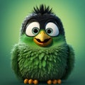 Life-like Avian Illustrations: Angry Birds Wallpapers By Oleksandr Bogomazov