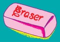 Life past mistake eraser concept