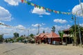 Daily life of poor people in African small town