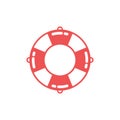 Life ring icon,Vector and Illustration Royalty Free Stock Photo