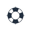 Life ring icon,Vector and Illustration Royalty Free Stock Photo