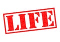LIFE Rubber stamp